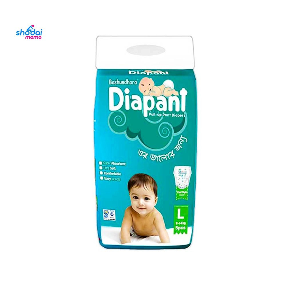 Bashundhara Diapant L/S (9-14Kg) 5 Pcs