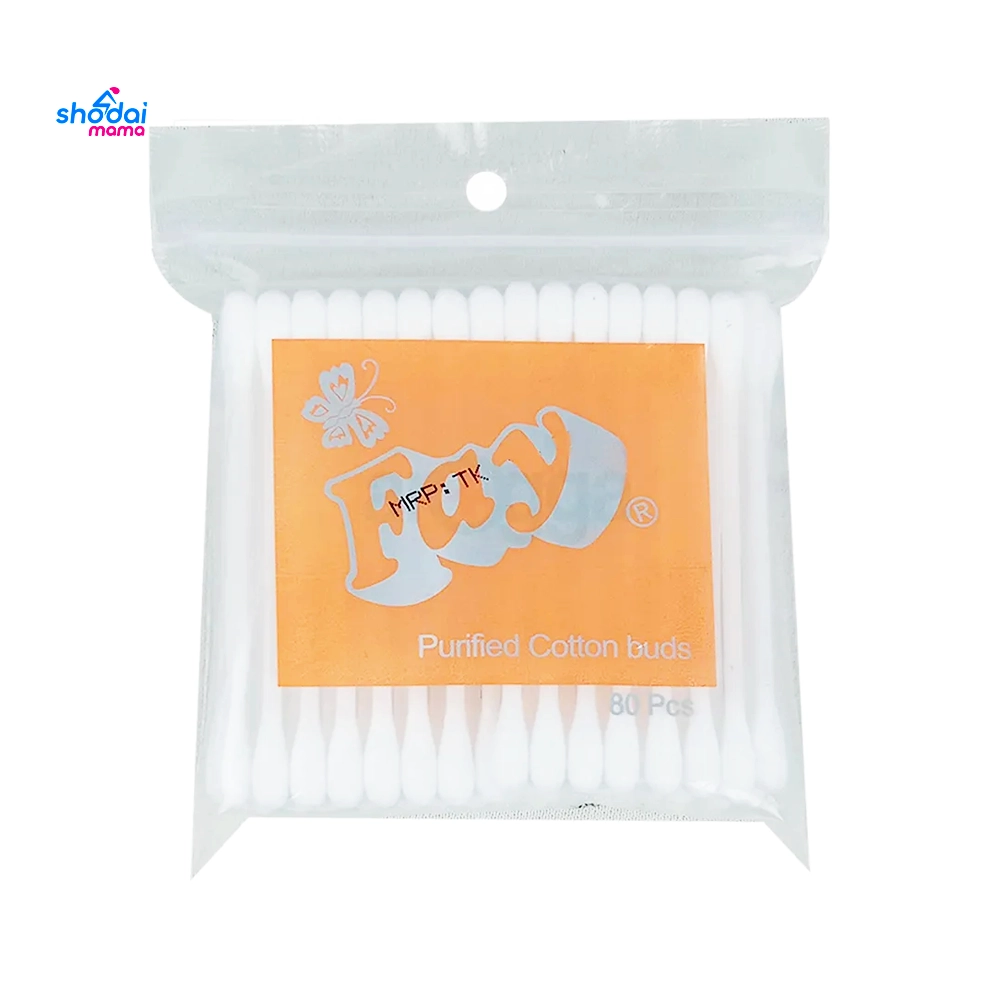 Fay Cotton Buds / Swabs 80Pcs